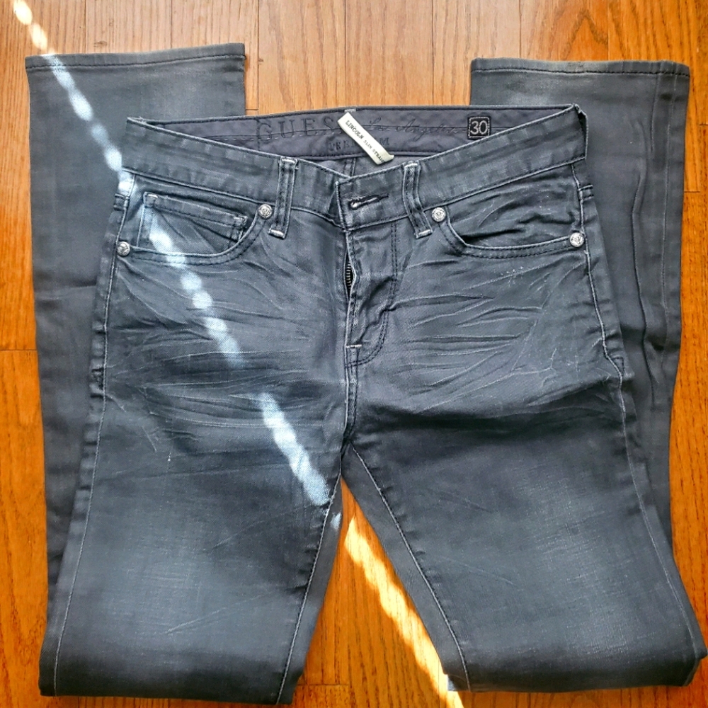 Guess by Marciano Lincoln Slim Straight Jean 30x32
